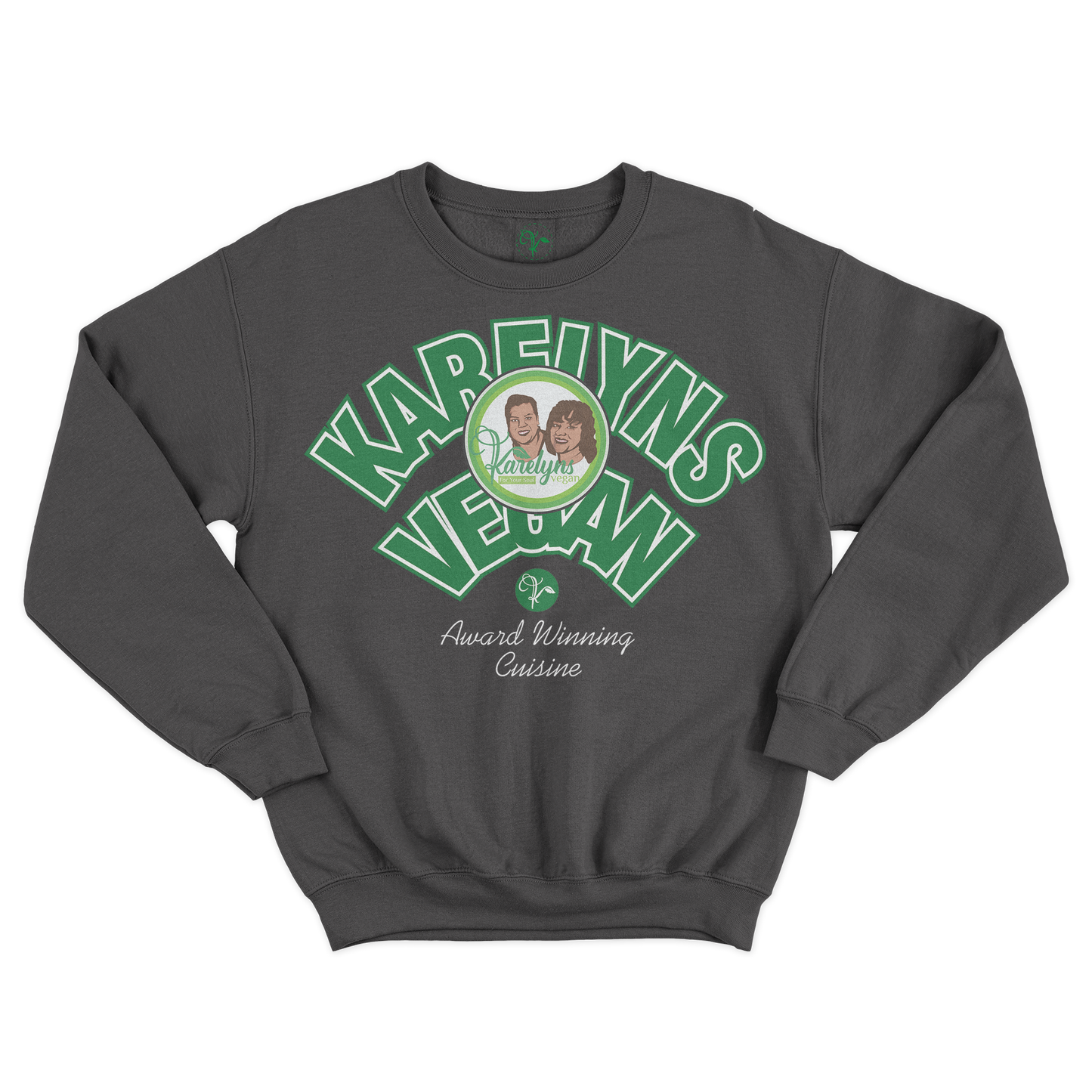 Retro Crewneck Sweatshirt | Vegan Sweatshirt | Karelyn's Vegan